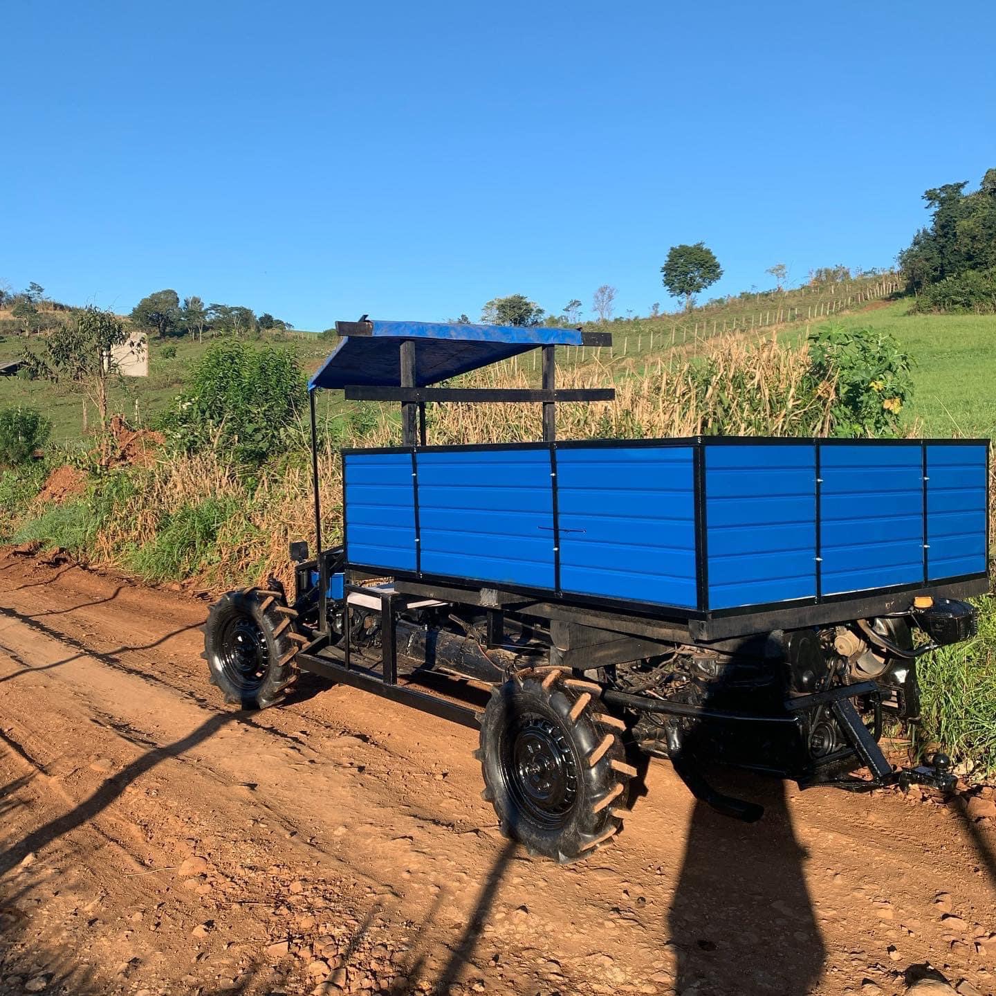 Carreta agrícola 4x2 motor ap 1.8 